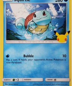 Squirtle (17/25) - McDonalds 25th Anniversary Promos Holofoil