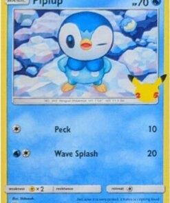 Piplup (20/25) - McDonalds 25th Anniversary Promos Holofoil