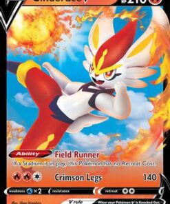 Cinderace V (18/072) - Shining Fates Holofoil