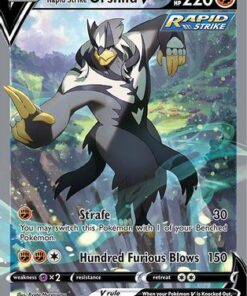 Rapid Strike Urshifu V (Alternate Full Art) (153/163) - SWSH05 Battle Styles Holofoil