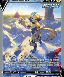 Zeraora V (Alternate Full Art) (166/198) - SWSH06 Chilling Reign Holofoil