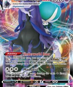 Shadow Rider Calyrex VMAX (75/198) - SWSH06 Chilling Reign Holofoil