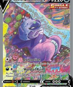 Galarian Slowking V (Alternate Full Art) (179/198) - SWSH06 Chilling Reign Holofoil