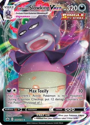 Galarian Slowking VMAX (100/198) - SWSH06 Chilling Reign Holofoil