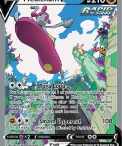 Medicham V (Alternate Full Art) (186/203) - SWSH07 Evolving Skies Holofoil