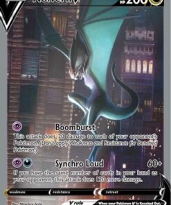 Noivern V (Alternate Full Art) (196/203) - SWSH07 Evolving Skies Holofoil