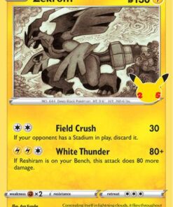 Zekrom (10/025) - Celebrations Holofoil