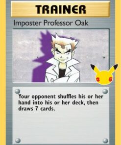 Imposter Professor Oak (73/102) - Celebrations Classic Collection Holofoil