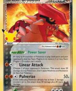 Team Magma's Groudon (9/95) - Celebrations Classic Collection Holofoil