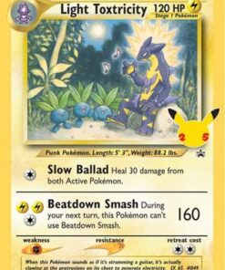 Light Toxtricity (SWSH137/307) - SWSH Sword & Shield Promo Cards Holofoil
