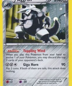 Aggron (Cosmos Holo) (80/124) - Blister Exclusives Holofoil