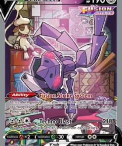 Genesect V (Alternate Full Art) (255/264) - SWSH08 Fusion Strike Holofoil