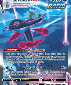 Inteleon VMAX (Alternate Art Secret) (266/264) - SWSH08 Fusion Strike Holofoil