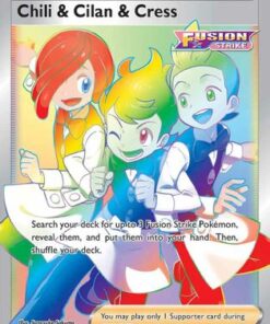 Chili & Cilan & Cress (Secret) (273/264) - SWSH08 Fusion Strike Holofoil