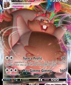 Greedent VMAX (218/264) - SWSH08 Fusion Strike Holofoil