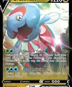 Dracovish V (114/172) - SWSH09 Brilliant Stars Holofoil