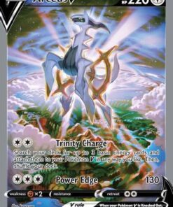 Arceus V (Alternate Full Art) (166/172) - SWSH09 Brilliant Stars Holofoil