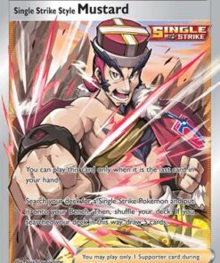 Single Strike Style Mustard (TG28/TG30) - SWSH09 Brilliant Stars Trainer Gallery Holofoil