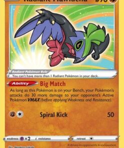 Radiant Hawlucha (81/189) - SWSH10 Astral Radiance Holofoil