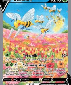 Beedrill V (Alternate Full Art) (161/189) - SWSH10 Astral Radiance Holofoil