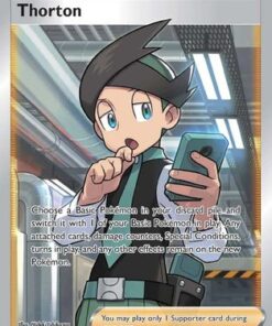 Thorton (Full Art) (195/196) - SWSH11 Lost Origin Holofoil