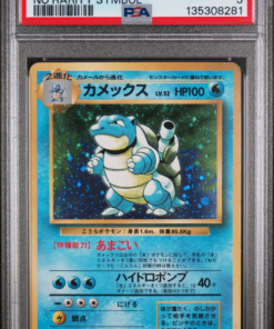 PSA 3 BLASTOISE-HOLO NO RARITY SYMBOL