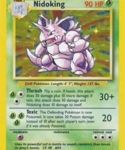 Nidoking (11/102) - Base Set Holofoil