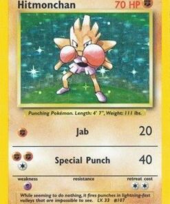 Hitmonchan (7/102) - Base Set Holofoil