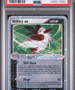 PSA 8 SHIFTRY EX-HOLO CRYSTAL GUARDIANS