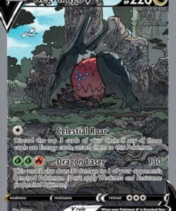 Regidrago V (Alternate Full Art) (184/195) - SWSH12 Silver Tempest Holofoil