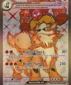 Arcanine ex (224/198) - SV01 Scarlet & Violet Base Set Holofoil