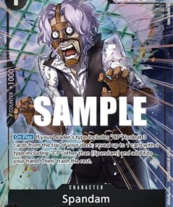 Spandam (Alternate Art) (OP03-086) - Pillars of Strength Foil