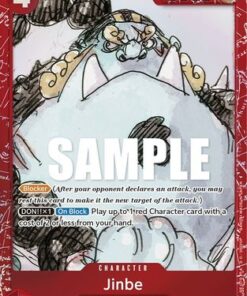 Jinbe (Premium Card Collection -ONE PIECE FILM RED Edition-) (OP01-014) - One Piece Promotion Cards Foil