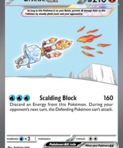 Eiscue ex (222/197) - SV03 Obsidian Flames Holofoil