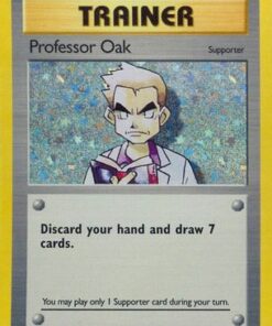 Professor Oak (CLV) (24/034) - Trading Card Game Classic Holofoil