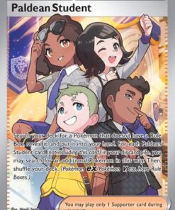 Paldean Student (231/091) - SV Paldean Fates Holofoil