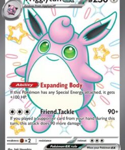 Wigglytuff ex (222/091) - SV Paldean Fates Holofoil