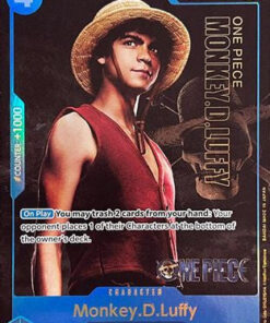 Monkey.D.Luffy (055) (Premium Card Collection -Live Action Edition-) (P-055) - One Piece Promotion Cards Foil