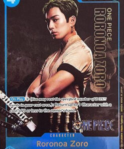 Roronoa Zoro (Premium Card Collection -Live Action Edition-) (P-056) - One Piece Promotion Cards Foil