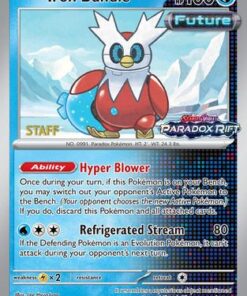 Iron Bundle (Prerelease) [Staff] (58) - SV Scarlet & Violet Promo Cards Holofoil
