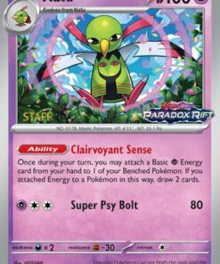Xatu (Prerelease) [Staff] (59) - SV Scarlet & Violet Promo Cards Holofoil