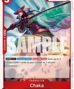 Chaka (Judge Pack Vol. 5) (OP05-008) - One Piece Promotion Cards Foil