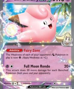 Lillie's Clefairy ex (56/159) - SV09 Journey Together Holofoil