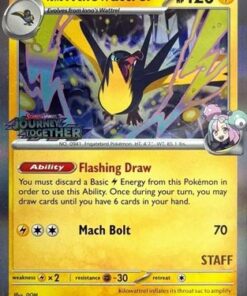 Iono's Kilowattrel (Prerelease) [Staff] (182) - SV Scarlet & Violet Promo Cards Holofoil