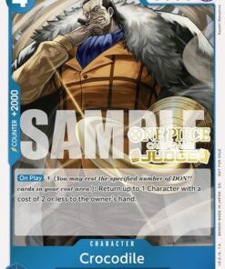 Crocodile (Judge Pack Vol. 6) (OP07-040) - One Piece Promotion Cards Foil