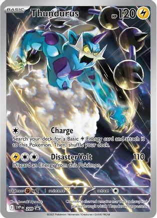 Thundurus (209) - SV Scarlet & Violet Promo Cards Holofoil