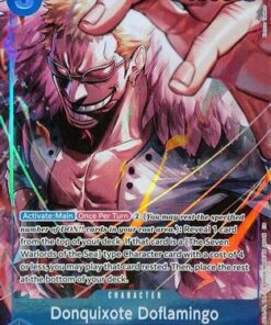 Donquixote Doflamingo (Seven Warlords of the Sea Binder Set) (OP07-048) - One Piece Promotion Cards Foil