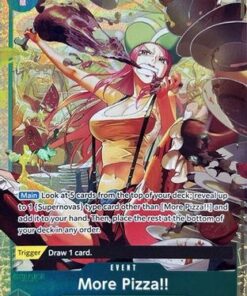 More Pizza!! (Premium Card Collection -Best Selection Vol. 4-) (OP07-037) - One Piece Promotion Cards Foil