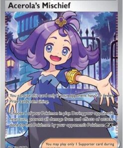 Acerola's Mischief (165/132) - ME01 Mega Evolution Holofoil