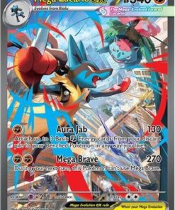 Mega Lucario ex (179/132) - ME01 Mega Evolution Holofoil